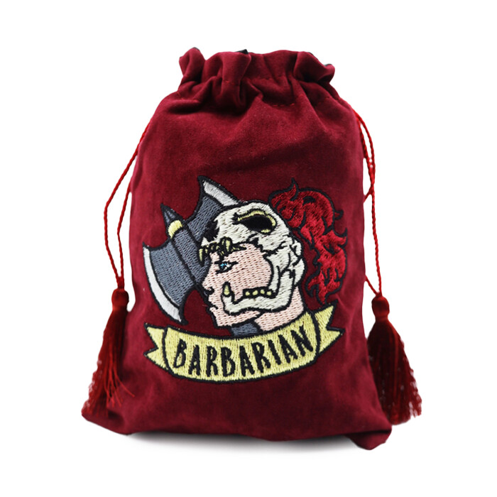 Foam Brain Games: Dice Bag - Barbarian
