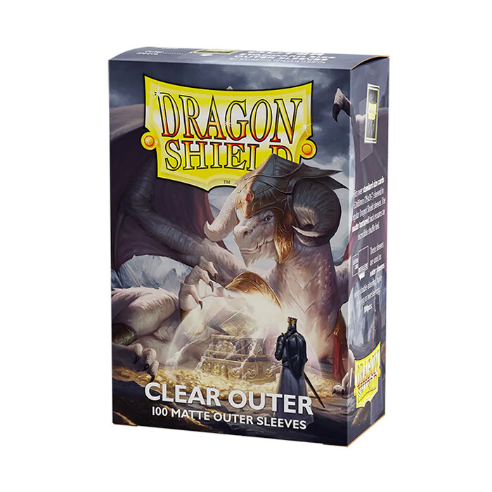 Dragon Shield: Sleeves - Standard - Outer - Matte - Clear