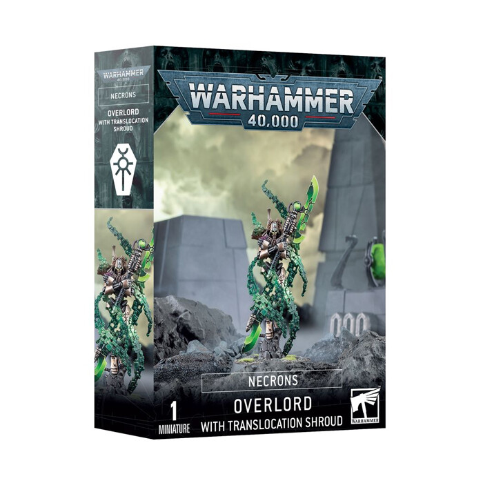 Warhammer 40K: Necrons - Overlord + Translocation Shroud