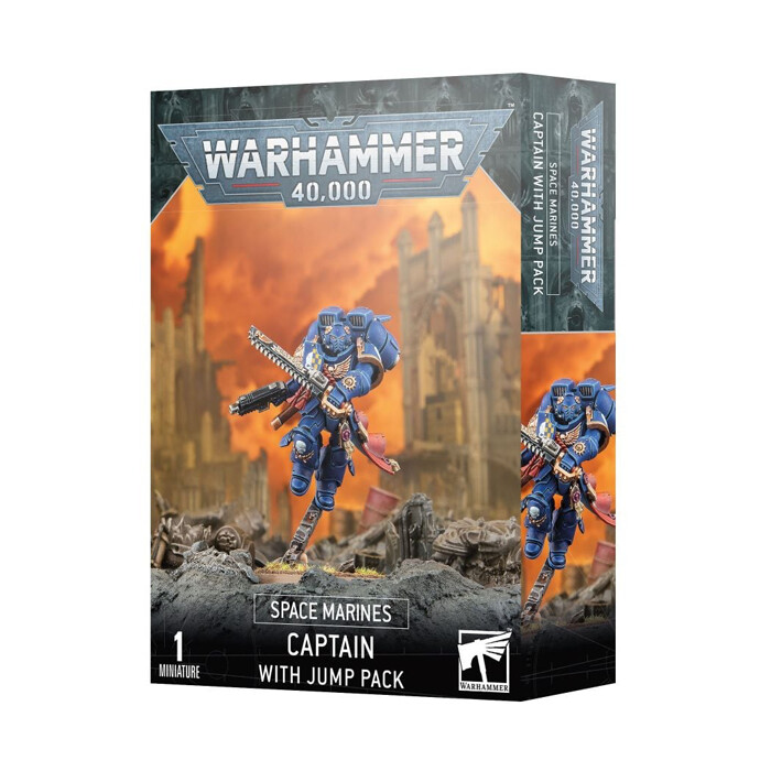 Warhammer 40K: Space Marines - Captain w/ Jump Pack