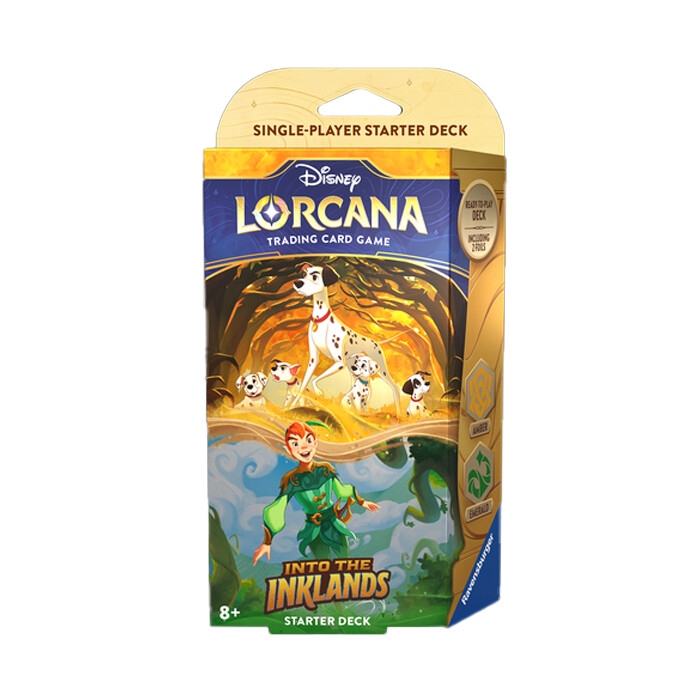 Disney Lorcana: Into the Inklands - Starter Deck - Amber / Emerald