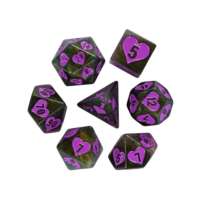 Foam Brain Games: Poly 7 Set - Jealous Love