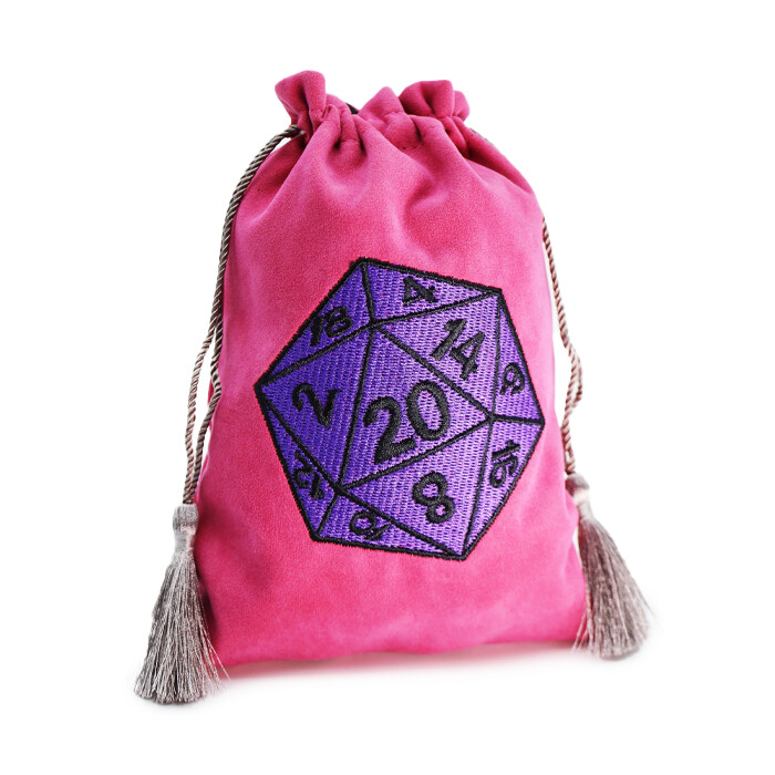 Foam Brain Games: Dice Bag - Purple D20