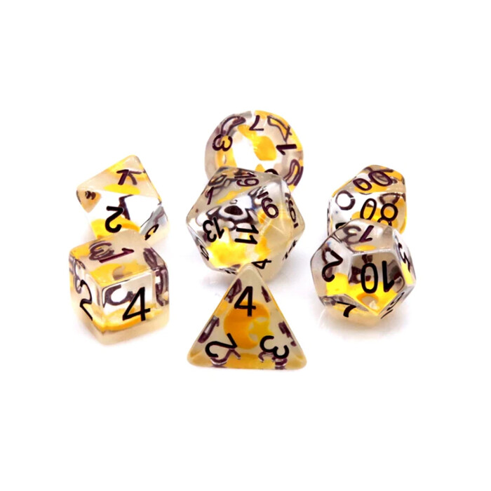 Foam Brain Games: Poly 7 Set - Glow in the Dark Moon &amp; Star