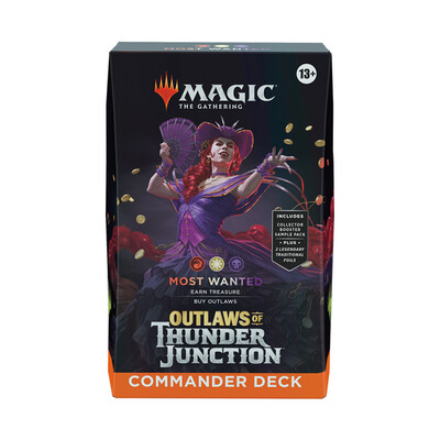 Magic: The Gathering - Outlaws of Thunder Junction - Commander Deck - Most Wanted