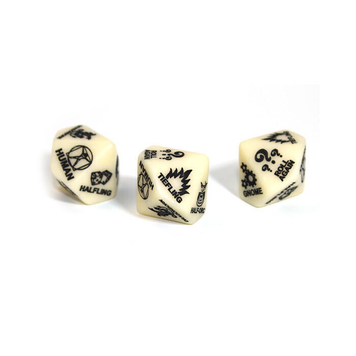 Chessex: D10 - D&amp;D 5th Edition - Race
