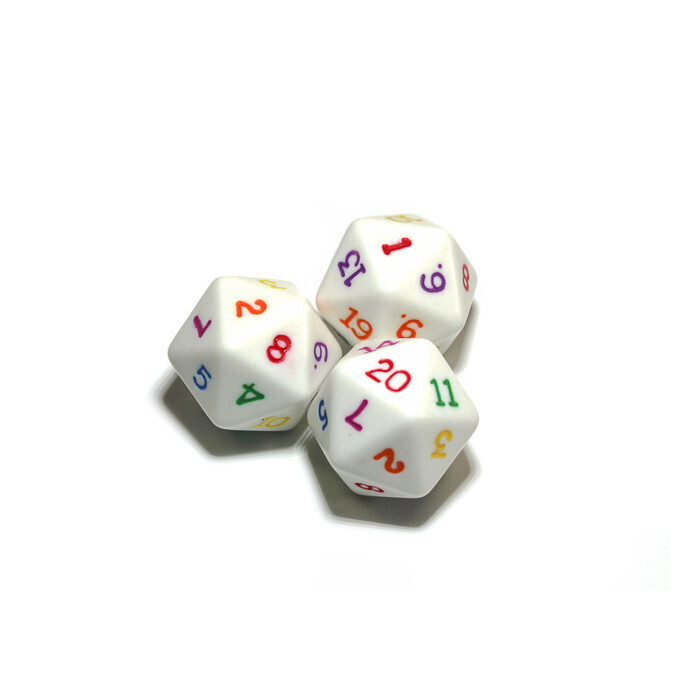 Koplow: D20 - Opaque - Rainbow