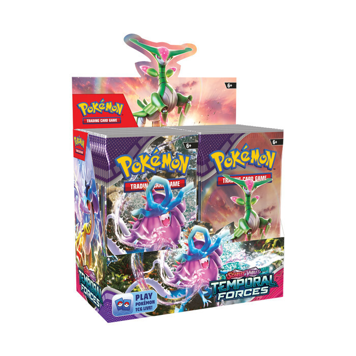 Pokemon TCG: Scarlet &amp; Violet 5 - Temporal Forces - Booster Box