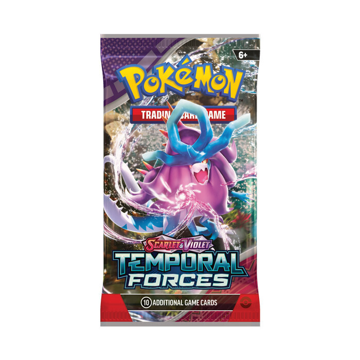 Pokemon: Scarlet &amp; Violet 5 - Temporal Forces - Booster Pack