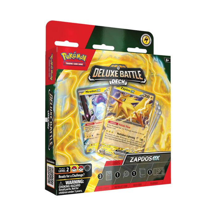 Pokemon: Deluxe Battle Deck - Zapdos ex