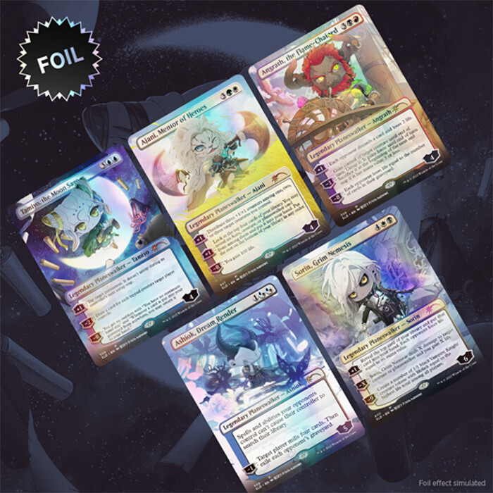 Magic: The Gathering - Secret Lair - Li&#39;lest Walkers - Foil Edition