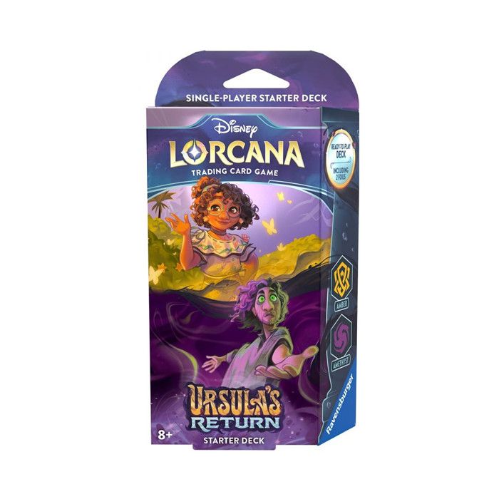 Disney Lorcana: Ursula&#39;s Return - Starter Deck - Amber / Amethyst
