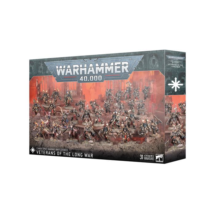 Warhammer 40K: Chaos Space Marines - Battleforce - Veterans of the Long War