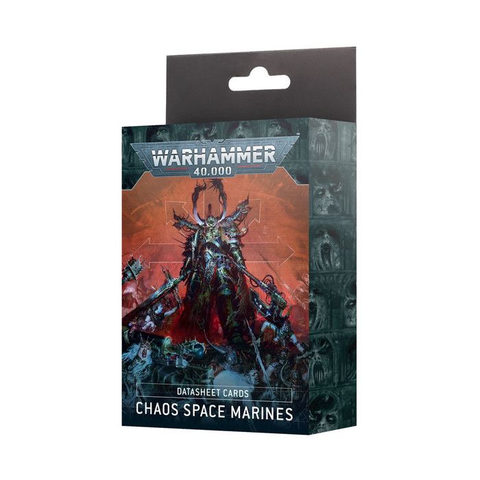 Warhammer 40K: Chaos Space Marines - Datasheet Cards