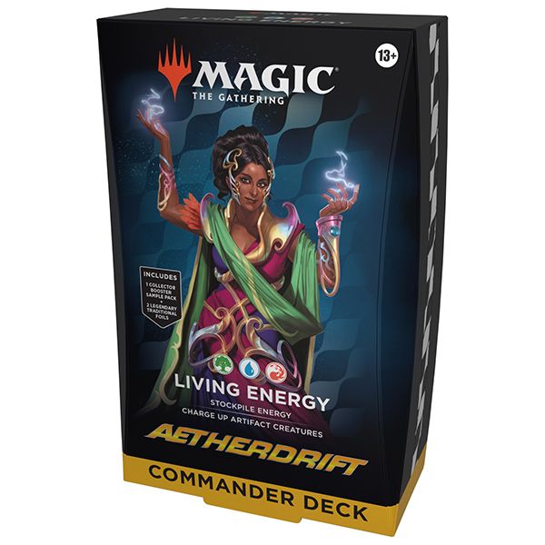 Magic: The Gathering - Aetherdrift- Commander Deck - Living Energy