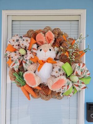 Hippity Hop Bunny Wreath