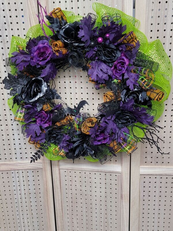 Halloween Bath Wreath