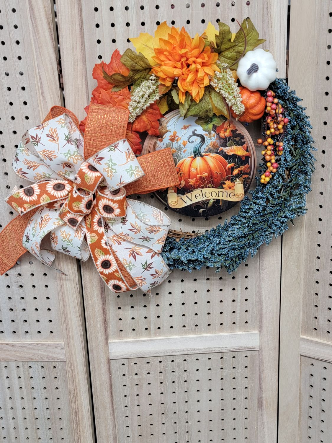 Fall Welcome Wreath