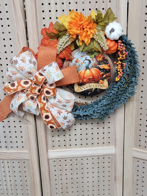 Fall Welcome Wreath