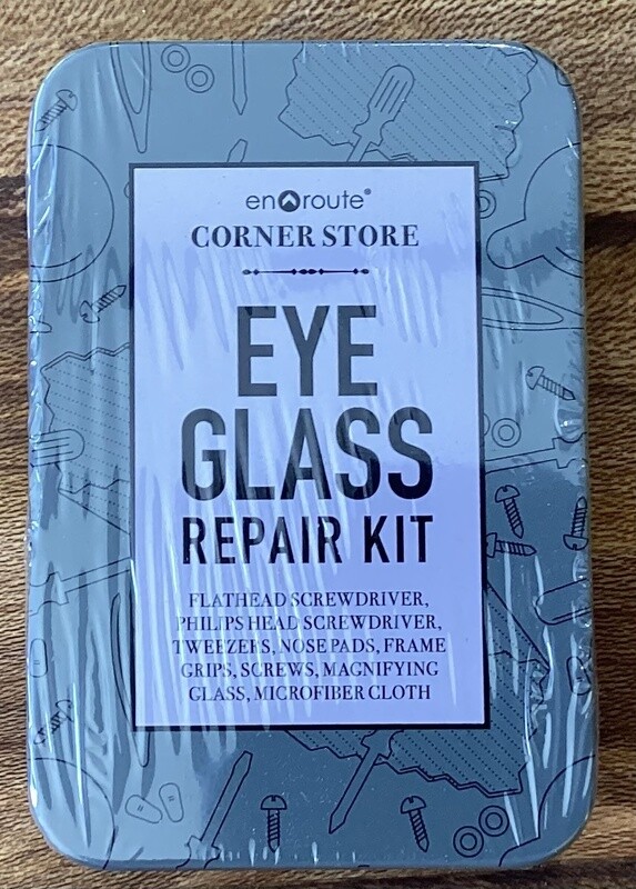 Eyeglass Repair Kit W/Tin 12pc