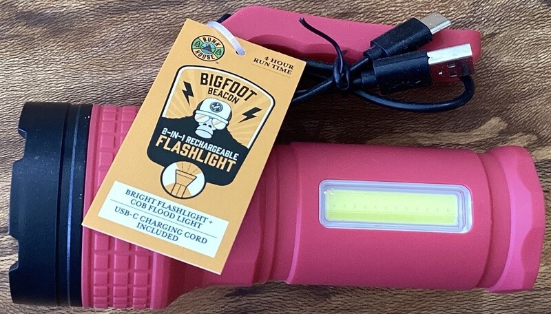 Bunkhouse 2-In-1 Rechargeable Flashlight