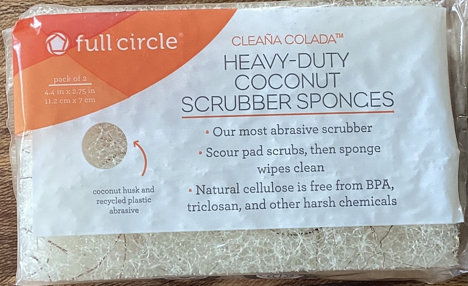 Cleana Colada Scrubber Sponge