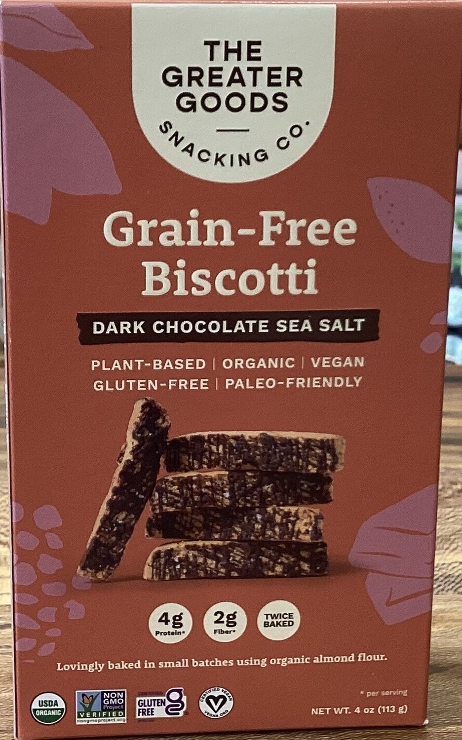 Grain-Free Biscotti Cookies