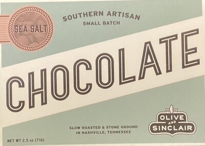 Olive and Sinclair Sea Salt Chocolate