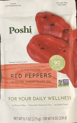 Poshi Roasted Red Peppers in Oil