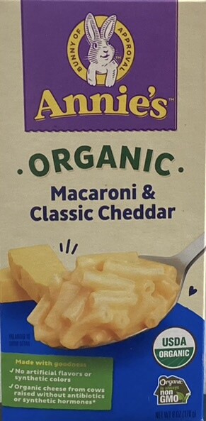 Annie&#39;s Organic Organic Macaroni &amp;  Cheese
