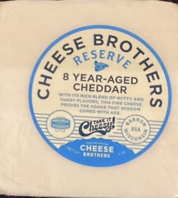 Cheese Brothers 8 Year Aged Cheddar Snack Sticks