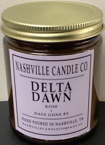 Nashville Candle Company Delta Dawn Rose + Days Gone By