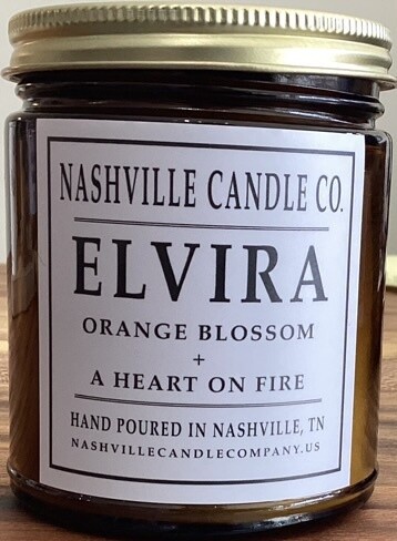 Nashville Candle Company Elvira | Orange  Blossom + A Heart on Fire