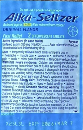 Alka-Seltzer Original