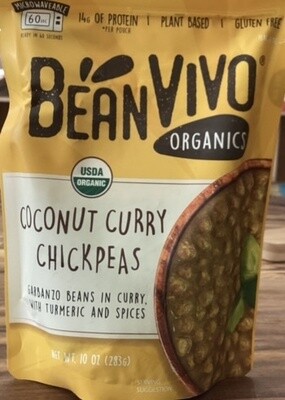 BeanVIVO Coconut Curry Chickpeas