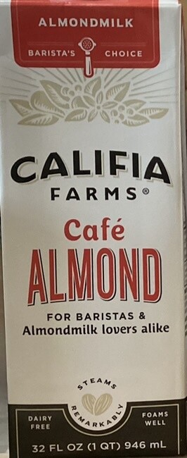 Califia Farms Cafe Almond Milk