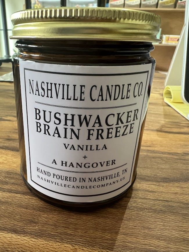 Nashville Candle Co | Bushwacker Brain Freeze | Vanilla &amp; A Hangover