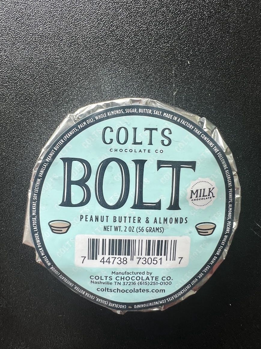 Colts Chocolates - Bolts Milk Chocolate