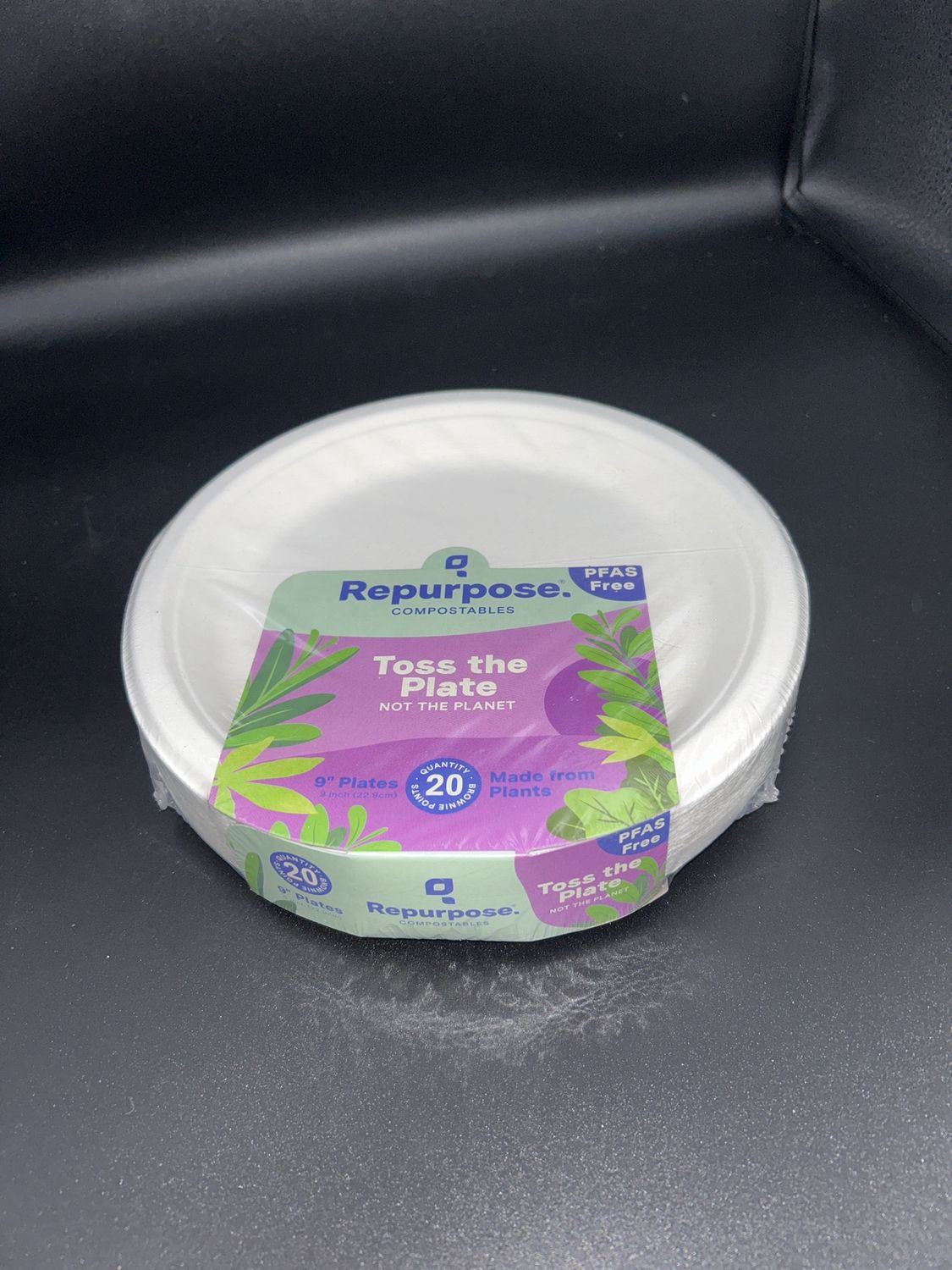 9 Compostable plates 20pk