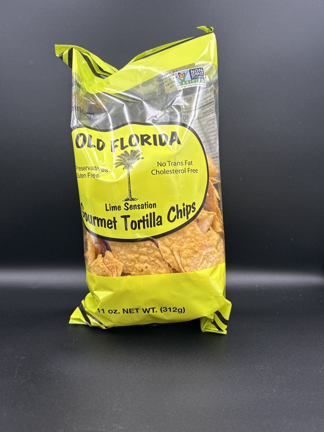 Old Florida Gourmet Tortilla Chips - Lime