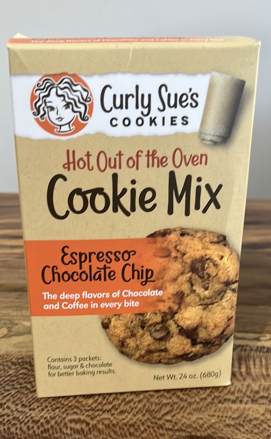 Curly Sue&#39;s Cookie Kit - Espresso Chocolate Chip