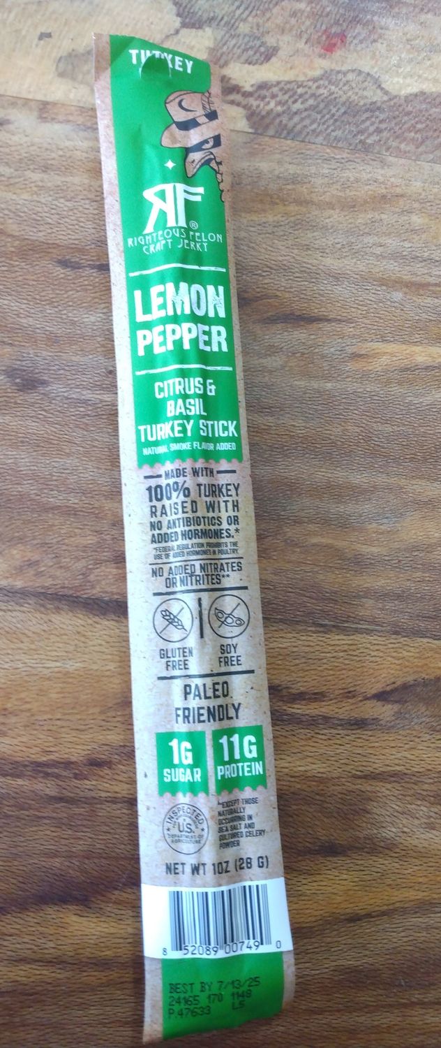 righteous felon Lemon Pepper