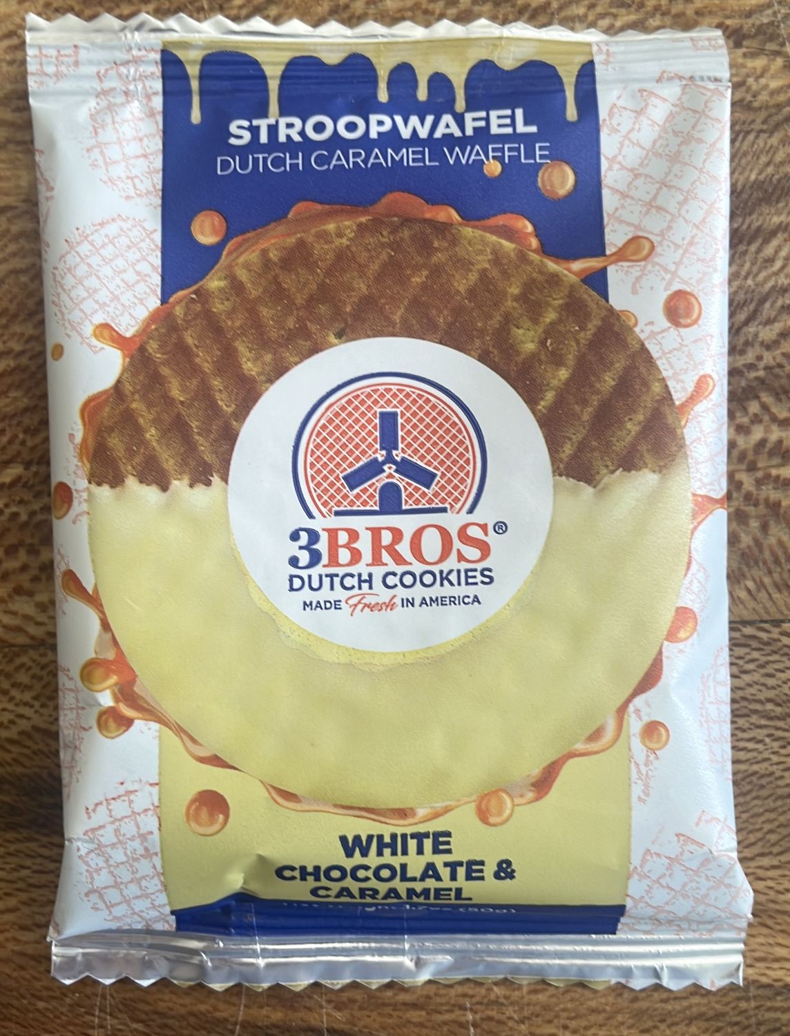 3 Brothers Stroopwafel - White Chocolate