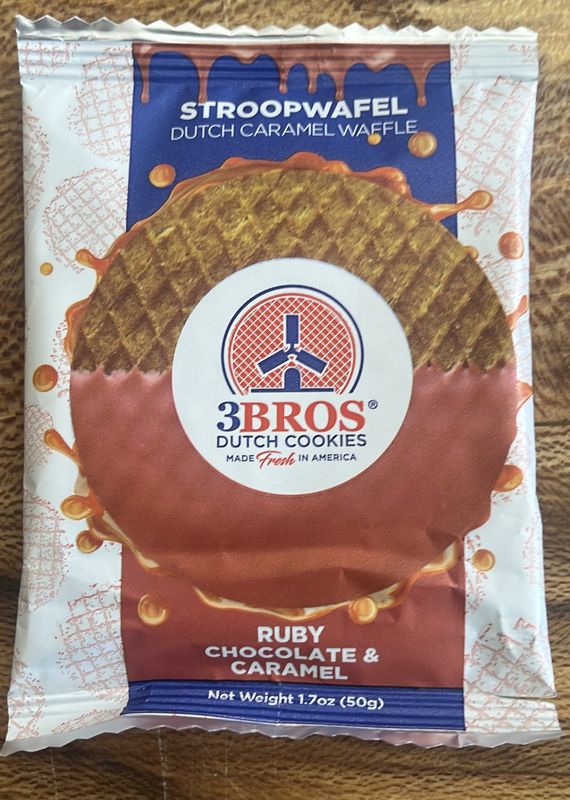 3 Brothers Stroopwafel - Ruby Chocolate