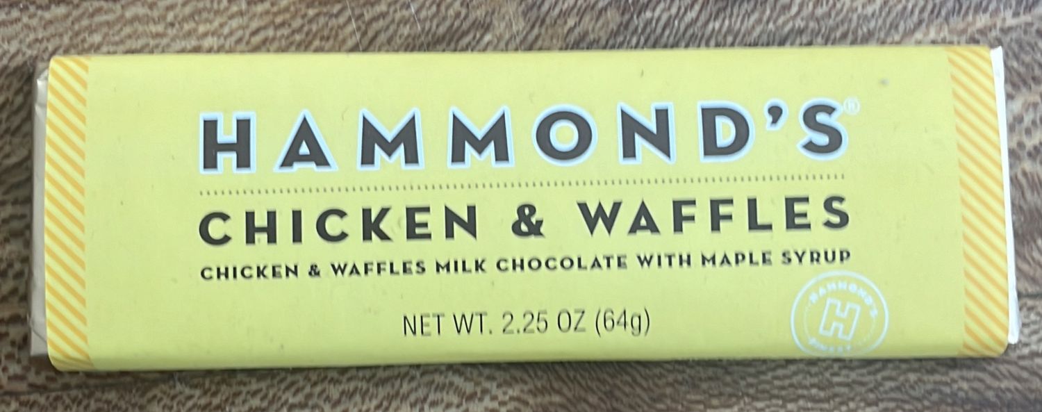 Hammond&#39;s Chocolate Bar - Chicken &amp; Waffles