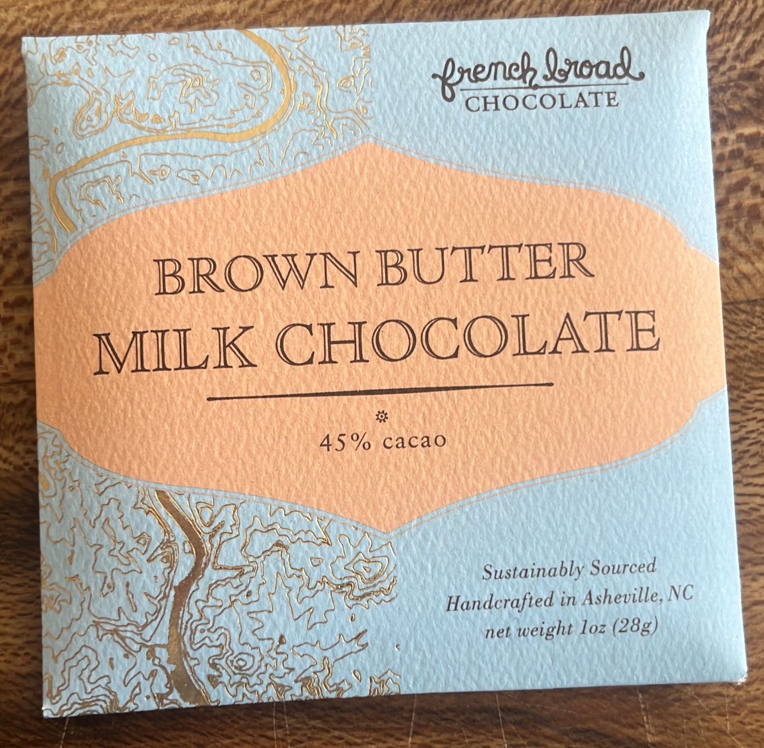French Broad Chocolate - Brown Butter Milk Chocolate