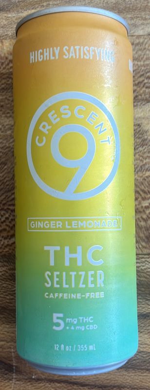 Crescent 9 Seltzer Ginger Lemonade