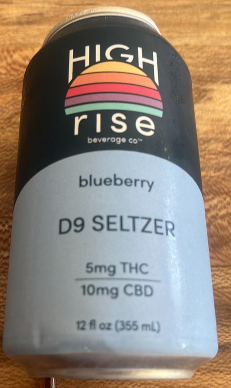 High Rise Blueberry THC (Single Can)