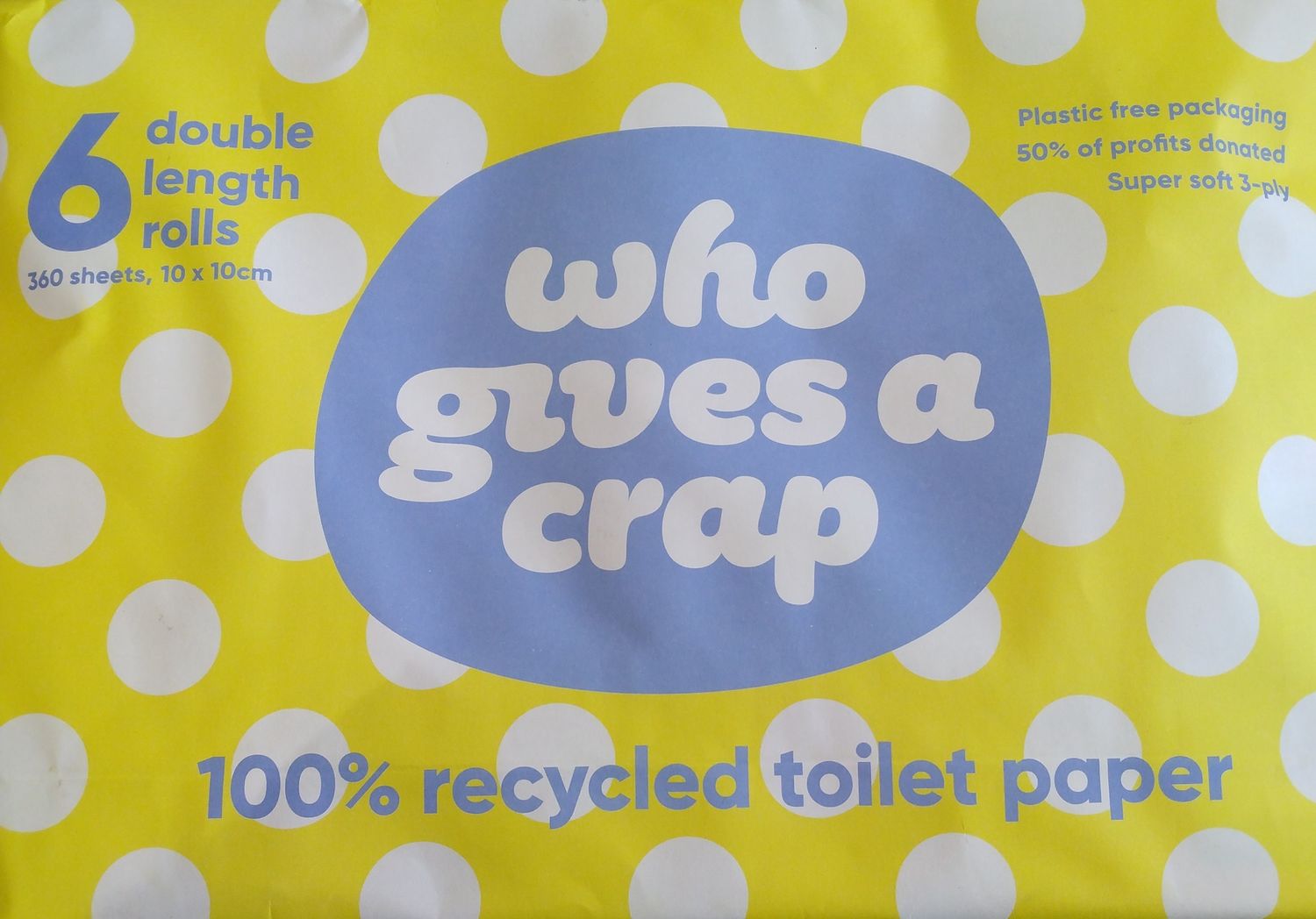 Classic Recycled Toilet Paper (6 Pack)
