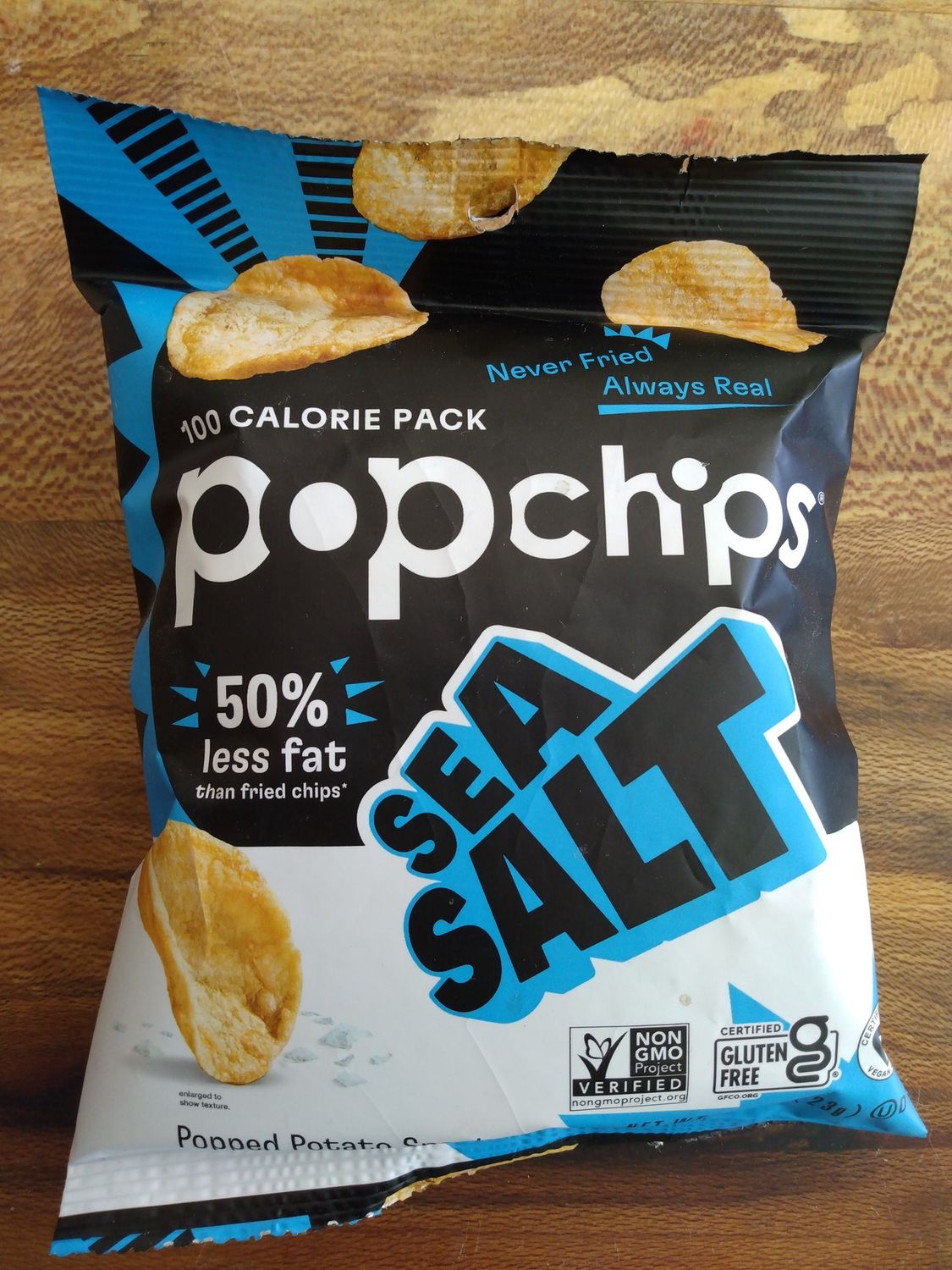 Popchips Potato Chips Sea Salt